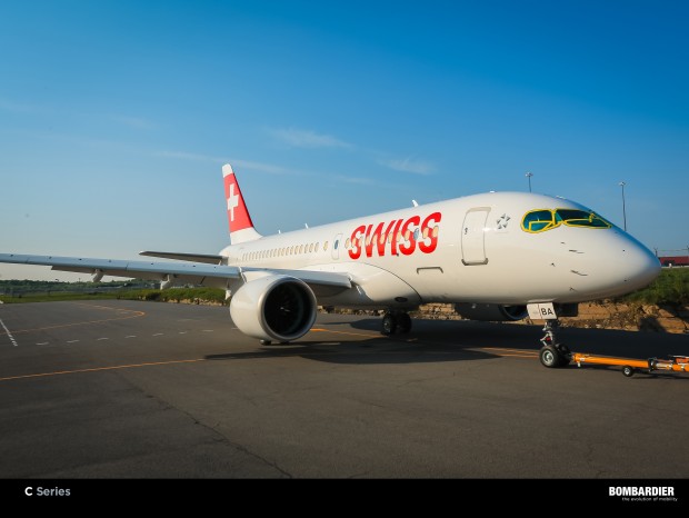 Swiss wird der erste Kunde der C-Serie sein. (Foto: Bombardier)
