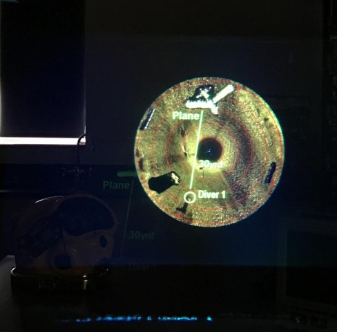 Simuliertes Sonarbild (Bild: US Navy)