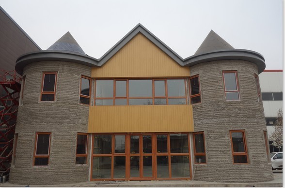 Haus aus dem 3D-Drucker (Bild: HuaShang Tengda)