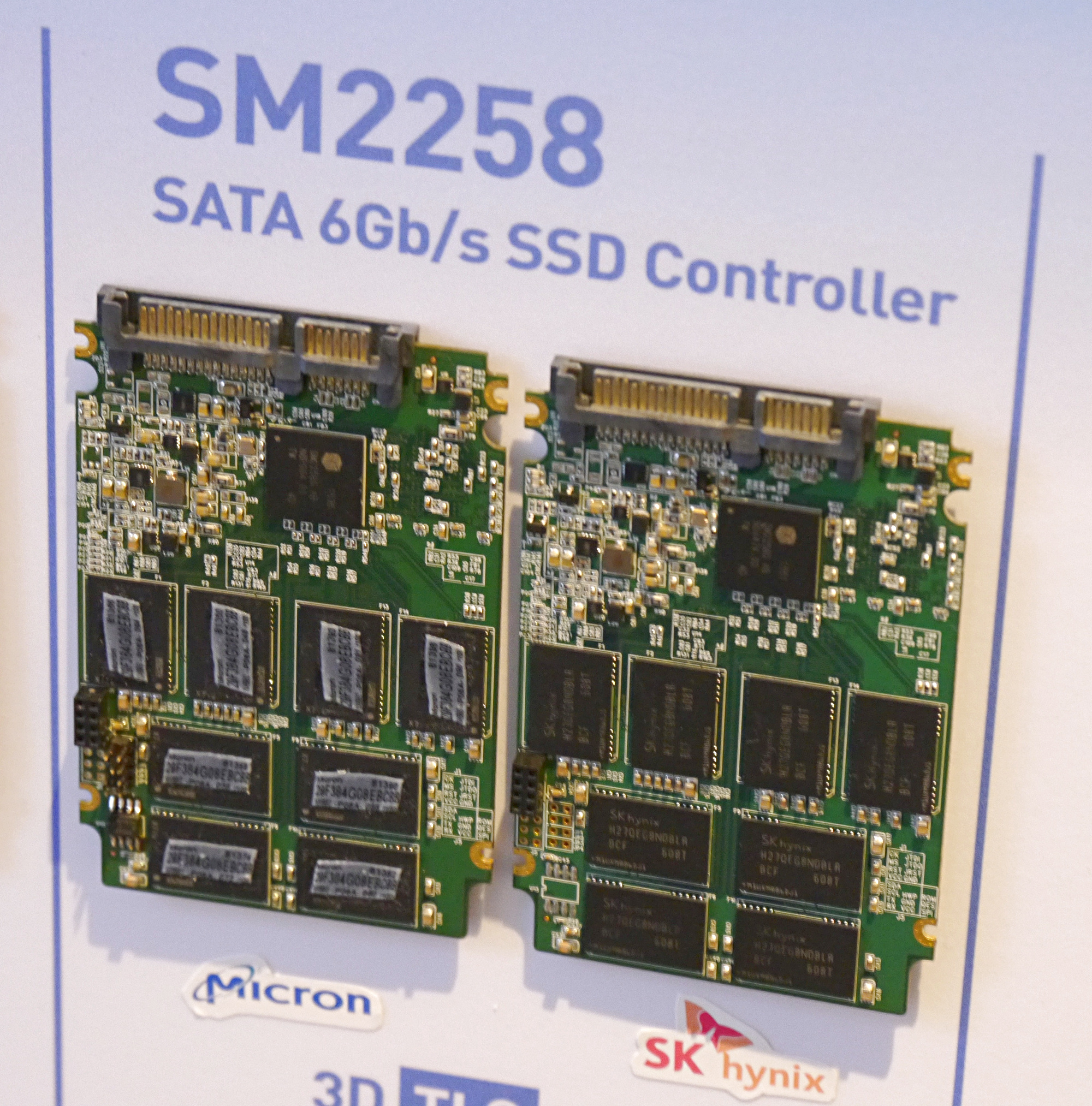 SM2258: Silicon Motions Controller für günstige 3D-Flash-SSDs - Golem.de