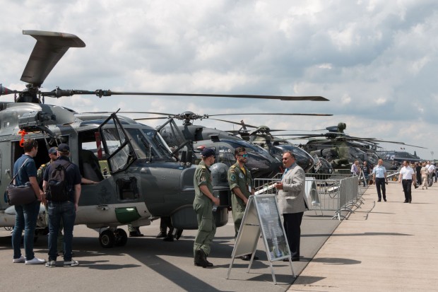 Größter Aussteller 2016 ist die Bundesluftwaffe, ... (Foto: Werner Pluta/Golem.de)
