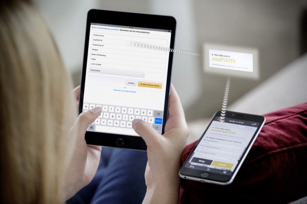 In-Car-Delivery von DHL und Smart (Bild: Smart)