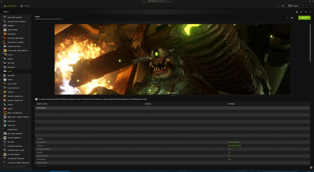 Mit OpenGL-Titeln gibt's noch Probleme. (Screenshot: Marc Sauter/Golem.de)