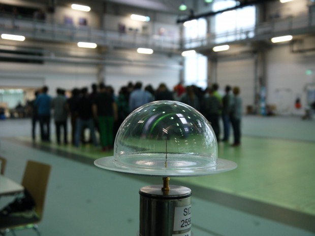 Die Halle ist mit moderner Sensortechnik ausgerüstet. (Bild: Jan Bojaryn)