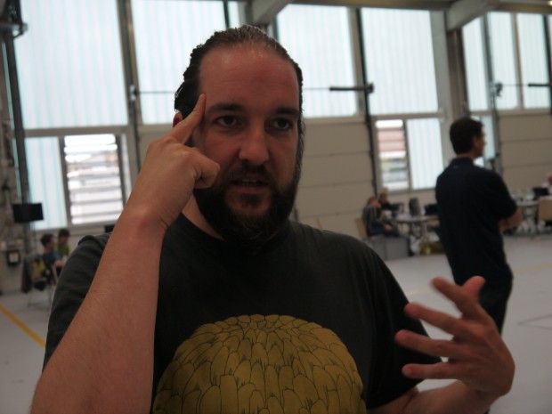 Alexander Herrmann hat sich mit dem Team Eccos die Social Sound Experience ausgedacht. (Bild: Jan Bojaryn)