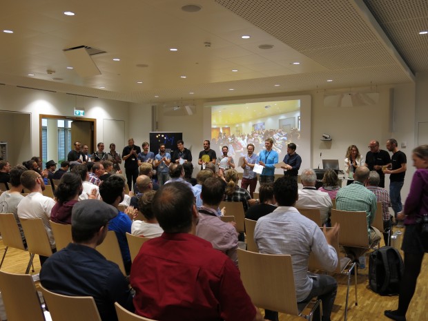 Die Sieger des Holodeck-Hackathons. (Bild: Fraunhofer IIS)