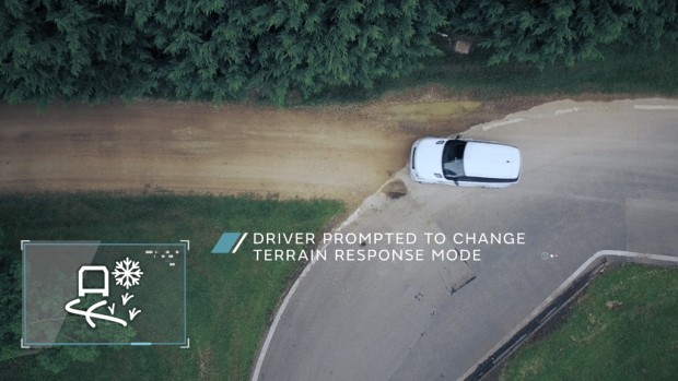 Oberflächenerkennung (Bild: Jaguar Land Rover)