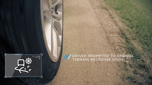 Oberflächenerkennung (Bild: Jaguar Land Rover)