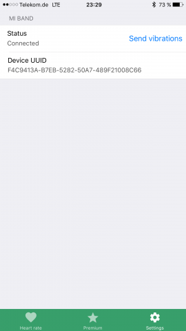 Die Einrichtung der Drittanbieter-App ist sehr simpel. (Screenshot: Golem.de)