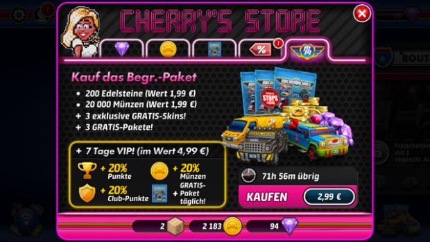 Micro Machines für iOS (Screenshot: Golem.de)