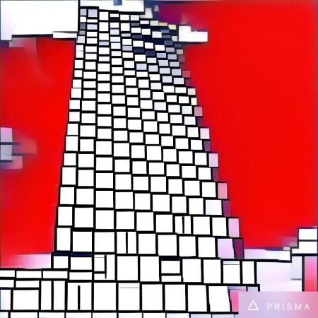 Ziemlich abstrakt: Der Filter "Mondrian" nimmt Bezug auf die Bilder des niederländischen Malers Piet Mondrian. Der ist dem Konstruktivismus zuzuordnen. Große Farbflächen, rechter Winkel und vertikale Linien sind bezeichnend für Mondrians Werk. (Bild: Prisma App)