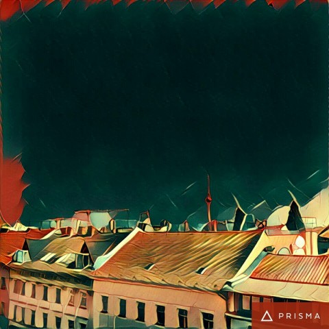 Die Aussicht aus dem Golem.de-Büro mit Prisma (Bild: Prisma, Tobias Költzsch/Golem.de)