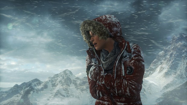 Testszene Rise of the Tomb Raider (Screenshot: Marc Sauter/Golem.de)