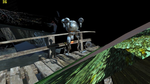 Fallout 4 ist durch Grafikfehler unspielbar. (Screenshot: Marc Sauter/Golem.de)