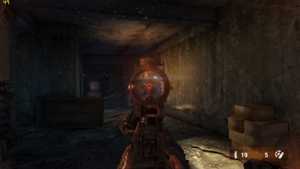 Metro Last Light Redux in 1080p auf dem Skull Canyon (Screenshot: Marc Sauter/Golem.de)