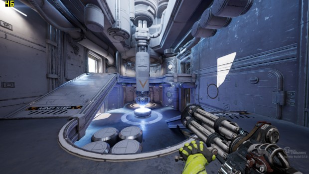 Unreal Tournament in 720p auf dem Skull Canyon (Screenshot: Marc Sauter/Golem.de)