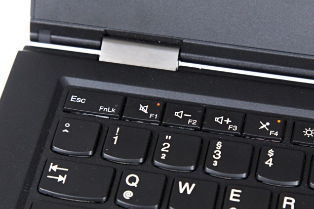 Beim neuen X1 Carbon wurde die Mute-Funktion in die F-Tasten integriert. (Foto: Martin Wolf/Golem.de)