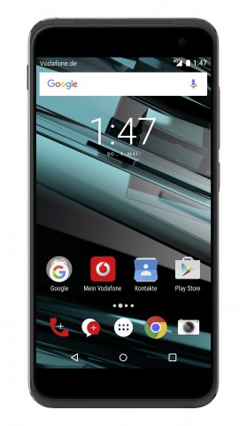 Das Smart Platinum 7 kommt mit hochauflösendem 5,5-Zoll-Display, QUalcomm-SoC und 16-Megapixel-Kamera. (Bild: Vodafone)