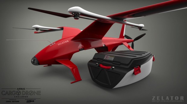 Es ging darum, Lieferdrohnen zu eintwicklen. (Bild: Airbus Group/Local Motors)