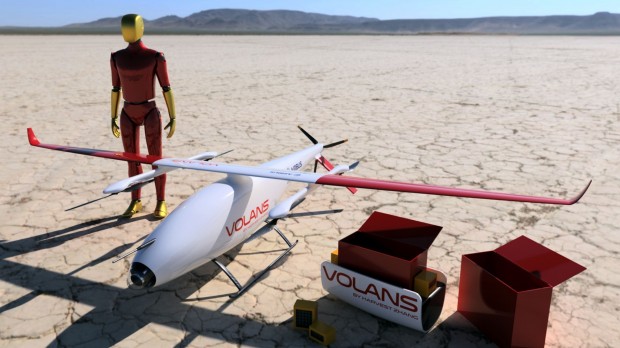 Volans ist eine kalifornische Drohne. (Bild: Airbus Group/Local Motors)