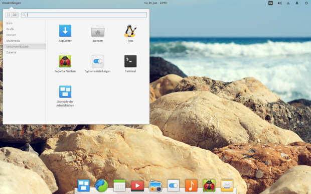 Nach einem Neustart funktionieren die Menüs wieder. (Bild: Screenshot Valentin Höbel)