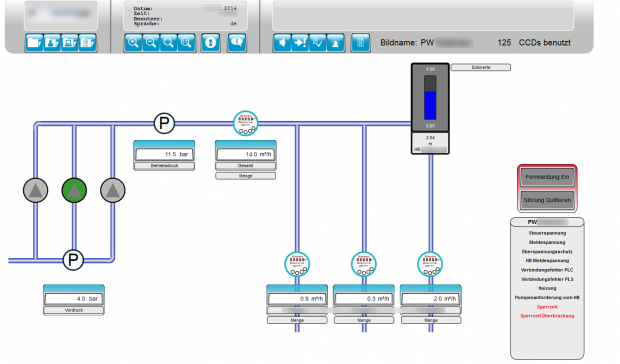 Die Steuerungsanlage eines Wasserwerks lässt sich manipulieren. (Screeenshot: Golem.de)