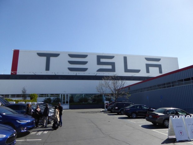 Künftig will Tesla in  seiner Fabrik auch Pickups bauen. (Foto: Dirk Kunde)