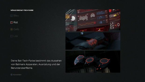 Vor Spielbeginn darf der Spieler seine Wunschfarbe wählen. (Screenshot: Golem.de)