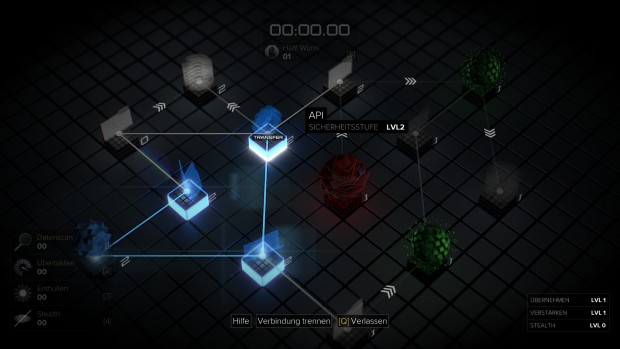 Die Denksport-Hackeraufgaben werden im Spielverlauf immer kniffliger. (Screenshot: Golem.de)