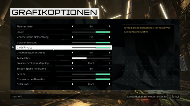 Die PC-Version bietet ... (Screenshot: Golem.de)