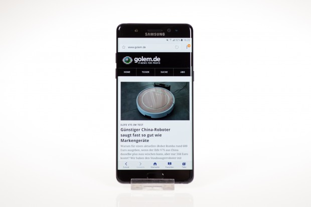 Das neue Galaxy Note 7 von Samsung (Bild: Tobias Költzsch/Golem.de)