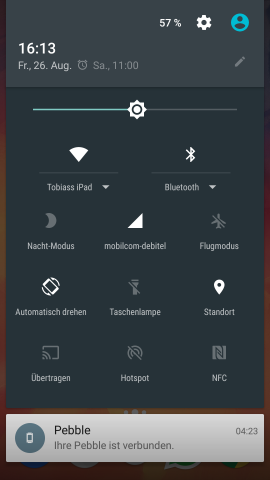 Auch die Schnelleinstellungen sehen bei OxygenOS ...