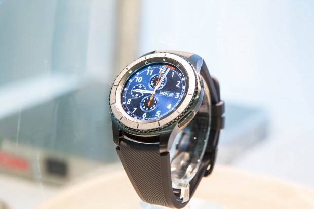 Die Gear S3 Frontier (Bild: Martin Wolf/Golem.de)