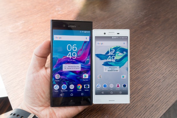 Das Xperia XZ kommt für einen Preis von 700 Euro in die Geschäfte. (Bild: Tobias Költzsch/Golem.de)