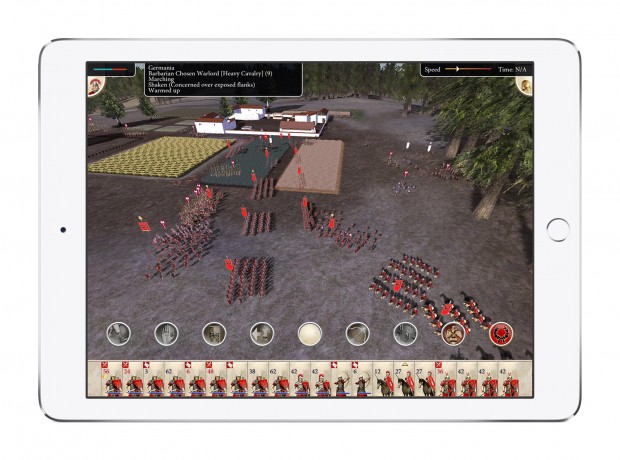 Total War Rome auf dem iPad (Bild: Sega)