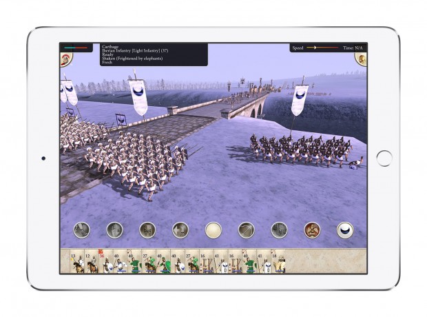 Total War Rome auf dem iPad (Bild: Sega)