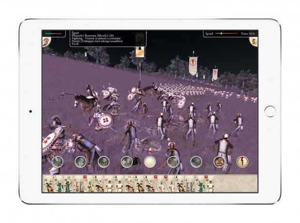 Total War Rome auf dem iPad (Bild: Sega)