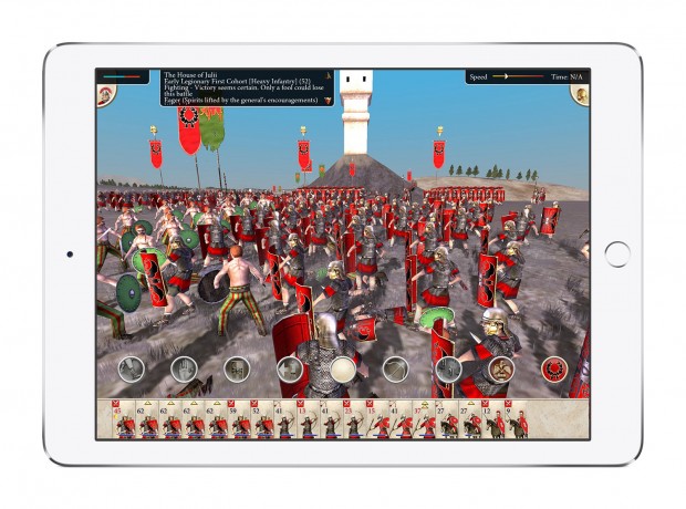 Total War Rome auf dem iPad (Bild: Sega)