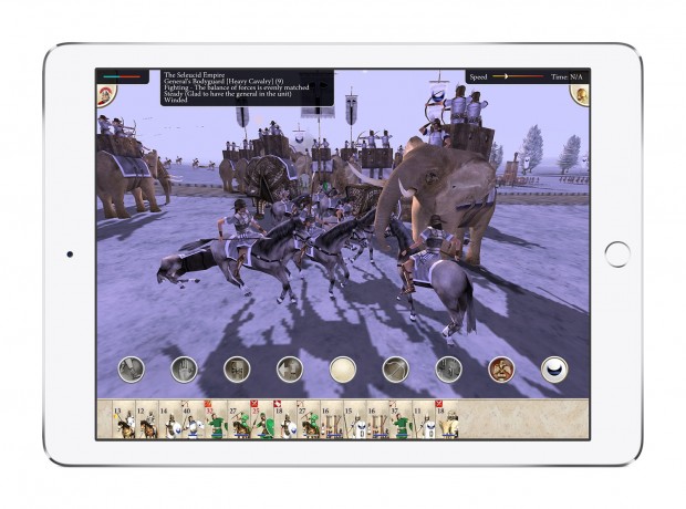Total War Rome auf dem iPad (Bild: Sega)