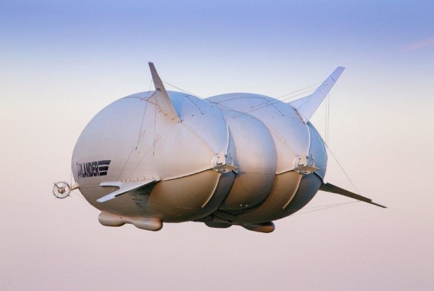 Der Airlander ist ein Hybridluftschiff des britischen Unternehmens HAV. (Foto: HAV)