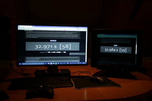 Wir testen die Herstellerangaben von 1ms Input Lag. 