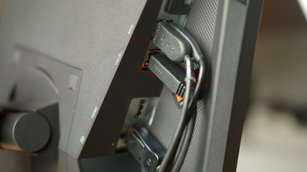 Der USB-3.0-Hub an der R&uuml;ckseite 