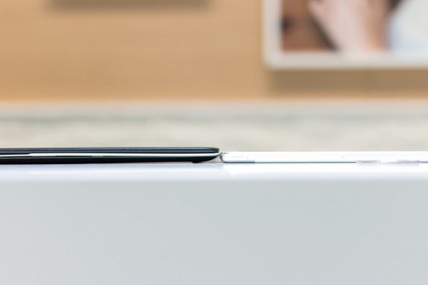 Ganz so dünn wie Tablets sind Notebooks noch nicht. (Bild: Michael Wieczorek/Golem.de)