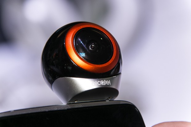 Das runde Modell der 360 Camera (Bild: Martin Wolf/Golem.de)