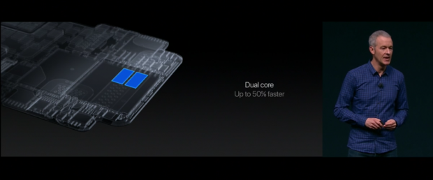 Er nutzt eine Dualcore-CPU ... (Bild: Apple)