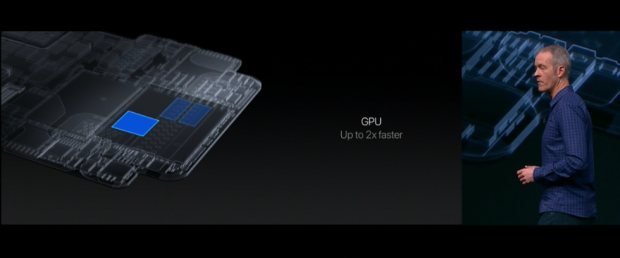 ... und eine schnellere iGPU (Bild: Apple)