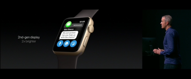 Das Display soll doppelt so hell sein (Bild: Apple)