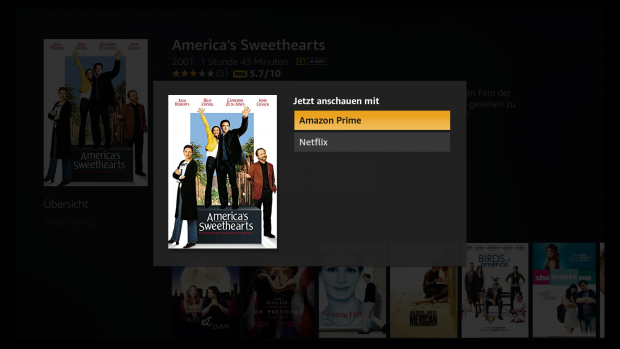 Und siehe da: Den Film gibt es sowohl bei Prime als auch bei Netflix. (Screenshot: Golem.de)