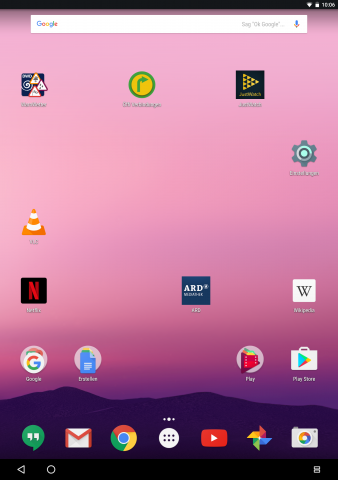 Im Hochformat ist der Zweifenstermodus nur am ver&auml;nderten Quadrat-Button rechts unten zu erkennen. (Screenshot: Golem.de)