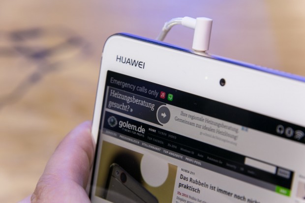 Huaweis Mediapad M3 (Bild: Martin Wolf/Golem.de)